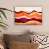 Abstract - Landschap - Golven canvas 2cm klein -sfeer1