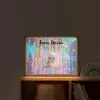 Fee - Schommel - Paars - Glinsters Light Box met batterij (Wandlamp kind) middel -sfeer1_kind