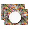 Zomers - Kleurrijk - Patroon - Bloemen Placemat vinyl groot 368 -zzsfeer2_Kitchenyeah-website