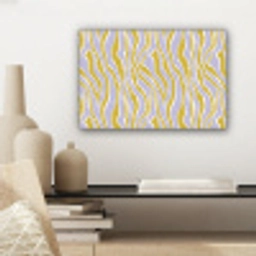 Zebra - Modern - Meerkleurig canvas 2cm klein 34 -sfeer6