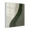 Japandi - Groen - Abstract - Modern plexiglas 5mm klein -z3d