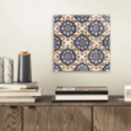Floraal - Ornament - Blauw plexiglas 5mm klein 11 -sfeer1