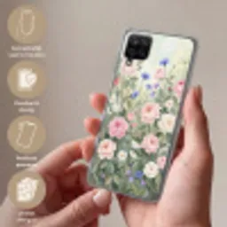 Bloemen - Tuin - Natuur - Kleurrijk Telefoonhoesje Samsung Galaxy A12 klein -sfeer3_NL