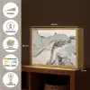 Marmer - Goud - Grijs Light Box met batterij (Wandlamp) middel -USP_websiteoverzichtNL