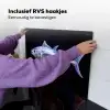 Porselein - Tonijn - Delfts - Blauw Inductie beschemer met haakjes klein -ky-ophangen-nl