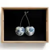 Kersen - Delfts blauw - Fruit Dienblad Rechthoek middel -z3d_shopping