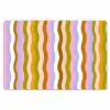 lijnen - Golven - Pastelkleuren - Patroon Placemat vinyl groot -zzsfeer1_Kitchenyeah-website