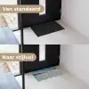 Tropisch - Badeend - geel Deurmat klein -voor-na_NL