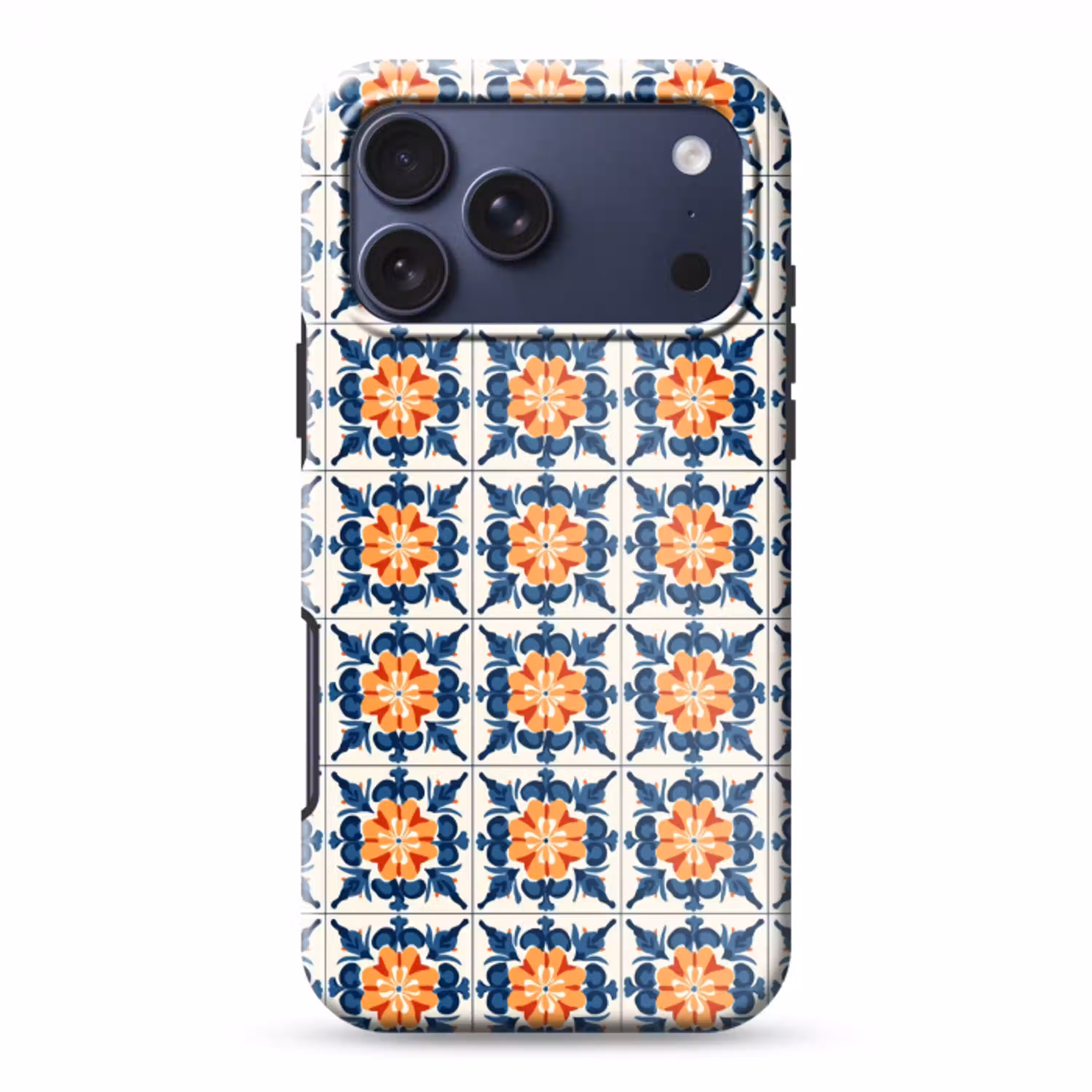 Traditioneel - Tegel - Oranje Toughcase MagSafe Apple iPhone 17 Pro Max klein 1019 -3d