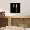 Bestek - Goud - Mes - Vork aluminium wit klein -sfeer3