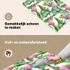 Flamingo - Bloemen - Bladeren - Jungle - Tropical Inductie beschemer met haakjes klein -ky-schoon-nl
