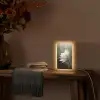 Wit - Lotus - Donker - Bloem Light Box met kabel (Tafellamp) klein -sfeer4