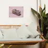 Sushi - Rolletjes - Steentjes - Kleurrijk tuinposter los doek klein -sfeer7