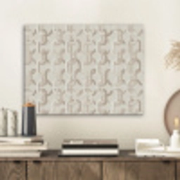 Motief - Abstract - Beige PET vilt klein 837 -sfeer1