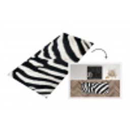 Zebra - Vacht - Klassiek - Zwart - Wit Keukenloper - keukenmat middel -3d
