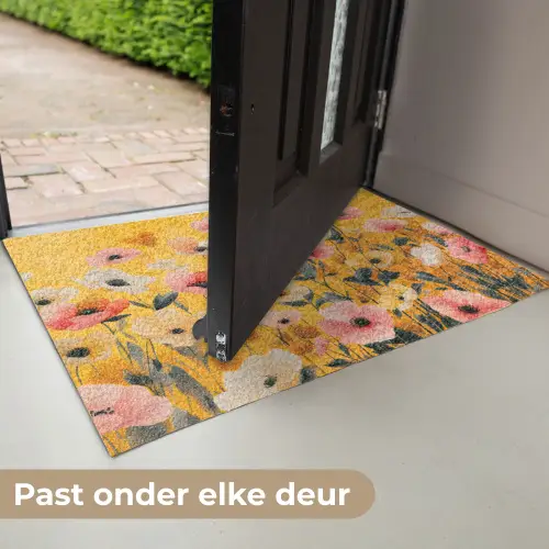 Bloemen - Veld - Geel Deurmat klein -USP_NL