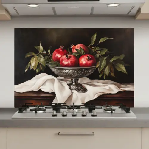 Granaatappels - Klassiek - Vintage keuken achterwand spatscherm klein -3d_website