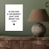En dan denk ik aan Brabant - Quotes - Spreuken - Guus Meeuwis aluminium wit klein -sfeer2