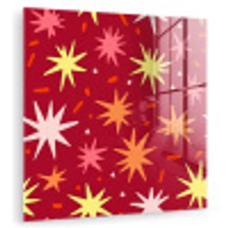 Sterren - Speels - Rood plexiglas 5mm klein 11 -zzzproduct_nieuw