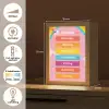 Educatief - Dagen van de week - Eenhoorn - Leren - Meisjes Light Box met kabel klein -USP_NL