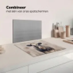 Koe - Portret - Dieren - Modern Inductie beschermer vinyl 3mm middel -wsfeer7_website