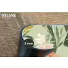 Glazen - Proosten - Bladeren - Groen Placemat vinyl groot -closeup