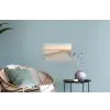 Kustlijn - Horizon - Hek Muursticker klein -plant