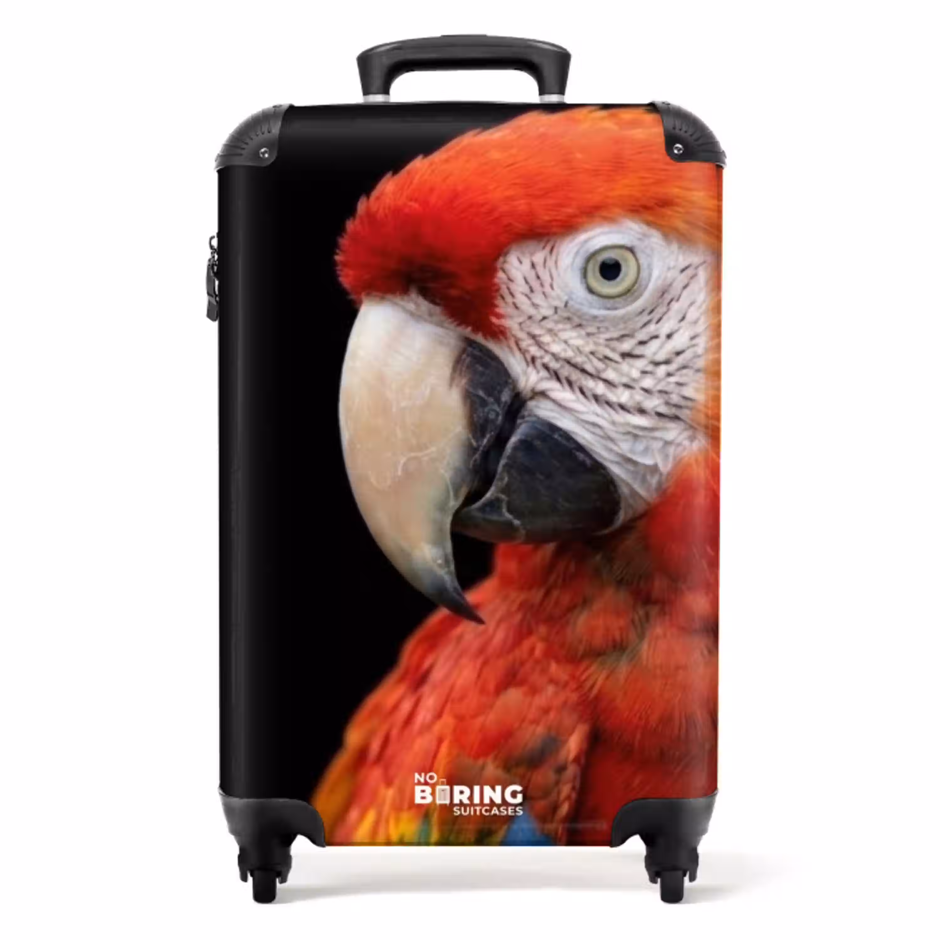 Ara - Portret - Rood NBS - Handbagage koffer - Volwassenen Unisex middel -productfoto_recht