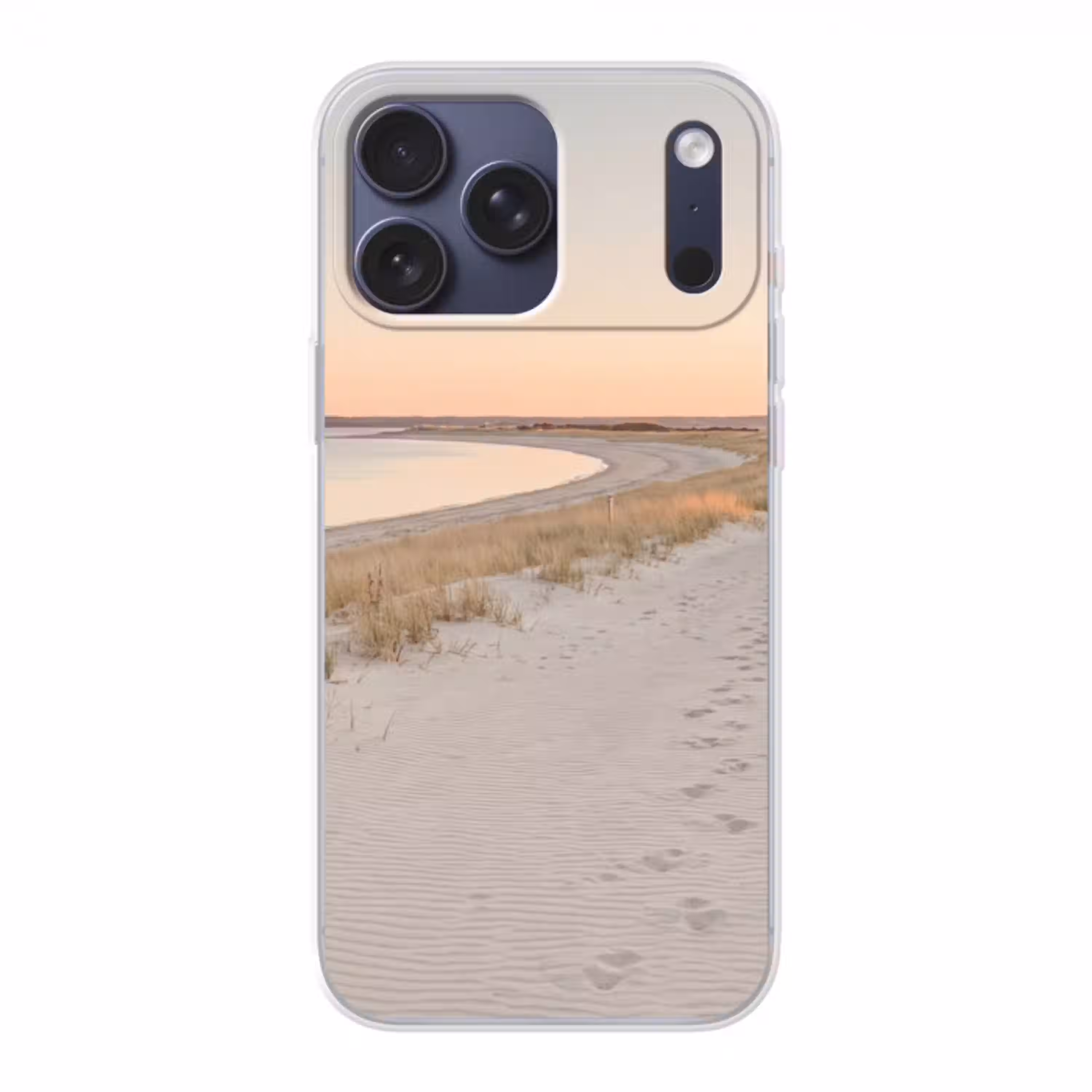 Kustlijn - Horizon - Hek Telefoonhoesje iPhone 17 Pro Max klein -3d