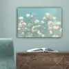 Stengels - Bloemen - Lucht - Wit canvas 2cm klein -sfeer4