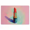 Lippenstift - Rood - Penseelstreken Placemat vinyl groot -zzsfeer1_Kitchenyeah-website
