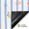 Zee - Sfeer - Strand - Blauw Deurmat klein 898 -antislip_NL