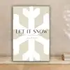 Sneeuw - Japandi - Winter - Decoratie canvas 2cm klein -sfeer1