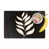 Blad - Wit - Minimalistisch Placemat vinyl groot -zzzproduct_Kitchenyeah-website
