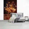 Appel - Taart - Warm - Eten fotobehang vinyl groot -slaapkamer