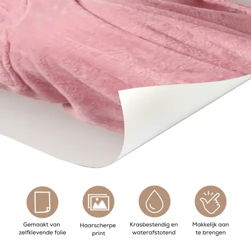 Vrouw - Roze - Wijn - Zonnebril deurposter klein -closeup_NL