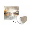 Abstract - Modern - Beige - Aesthetic - Goud fotobehang vinyl groot -3d