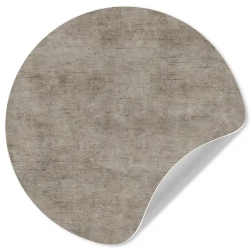 Retro - Beton - Patroon Wandcirkel behangsticker klein 186 -3d