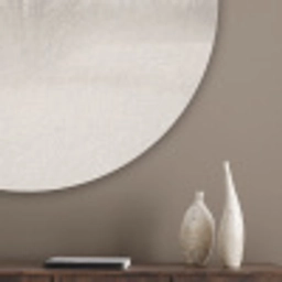Boom - Mist - Sneeuw - Winter - Minimalistisch Akoestische PET Vilt - Rond klein -sfeer5_closeup
