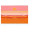 Zon - Abstract - Landschap - Oranje Placemat vinyl groot -zzsfeer1_Kitchenyeah-website