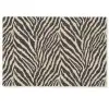 Zebra - Klassiek - Zwart Deurmat klein 898 -zkaufland3d