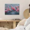 Bloesem - Bloem - Roze - Tak PET vilt klein -sfeer3