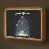 Heks - Magie - Heksenketel - Paars Light Box met batterij (Wandlamp kind) middel -z3d_website