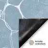 Organisch - Patroon - Blauw Deurmat klein 898 -antislip_NL