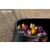 Tulpen - Kleuren - Hout - Vaas Placemat vinyl groot -closeup
