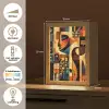 Figuren - Abstract - Symbolen Light Box met kabel (Tafellamp) klein -USP_NL