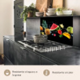 Splash - Fruit - Zwart keuken achterwand 2 middel -usp_ES