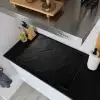 Zwart - Steen - Beton Inductie beschemer met haakjes klein -sfeer1