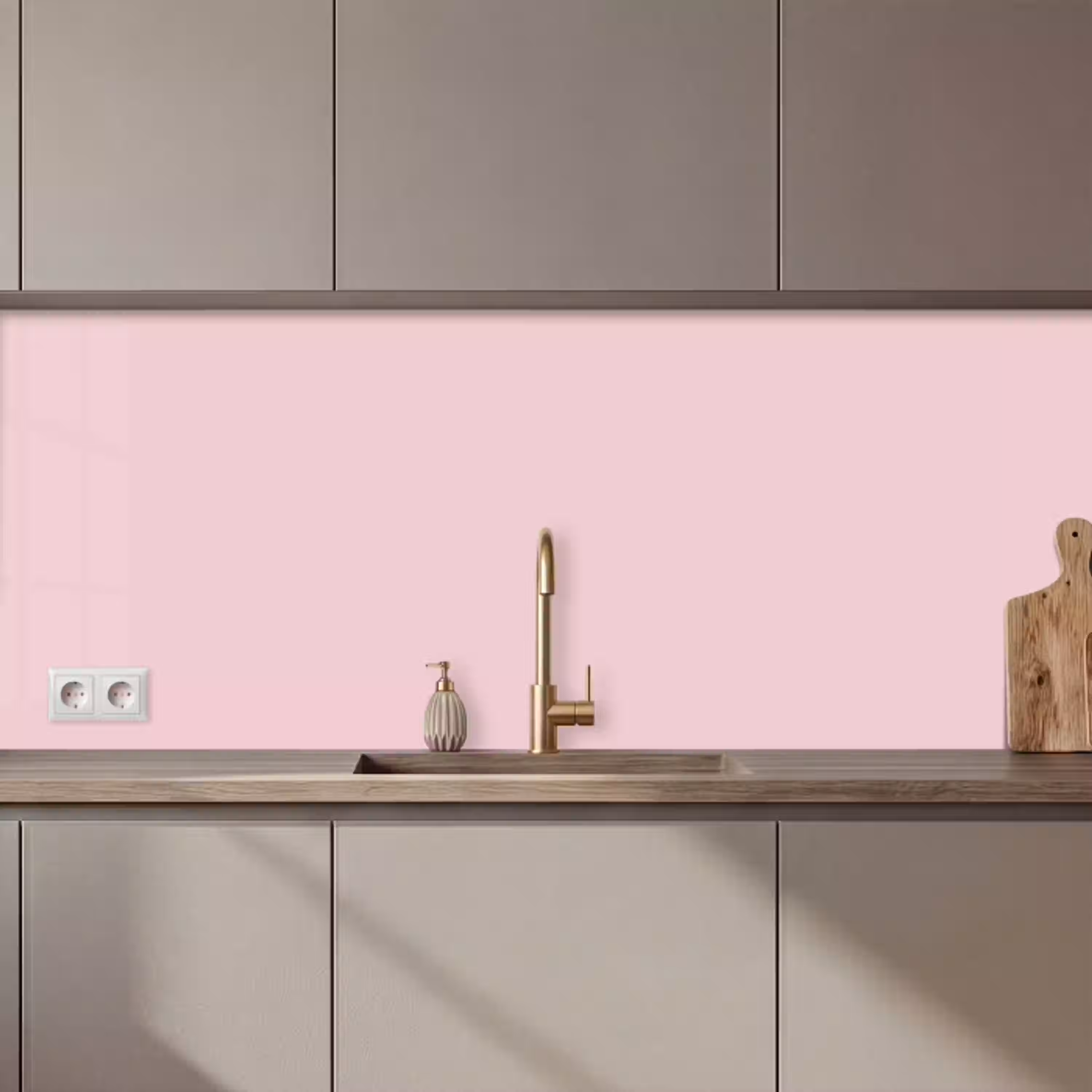 Blush - Pink - Roze keuken achterwand 2 middel 871 zz_3dshopping