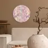 Multi - Zacht - Verf Wandcirkel kunststof plaat 5mm dik klein 188 -sfeer1